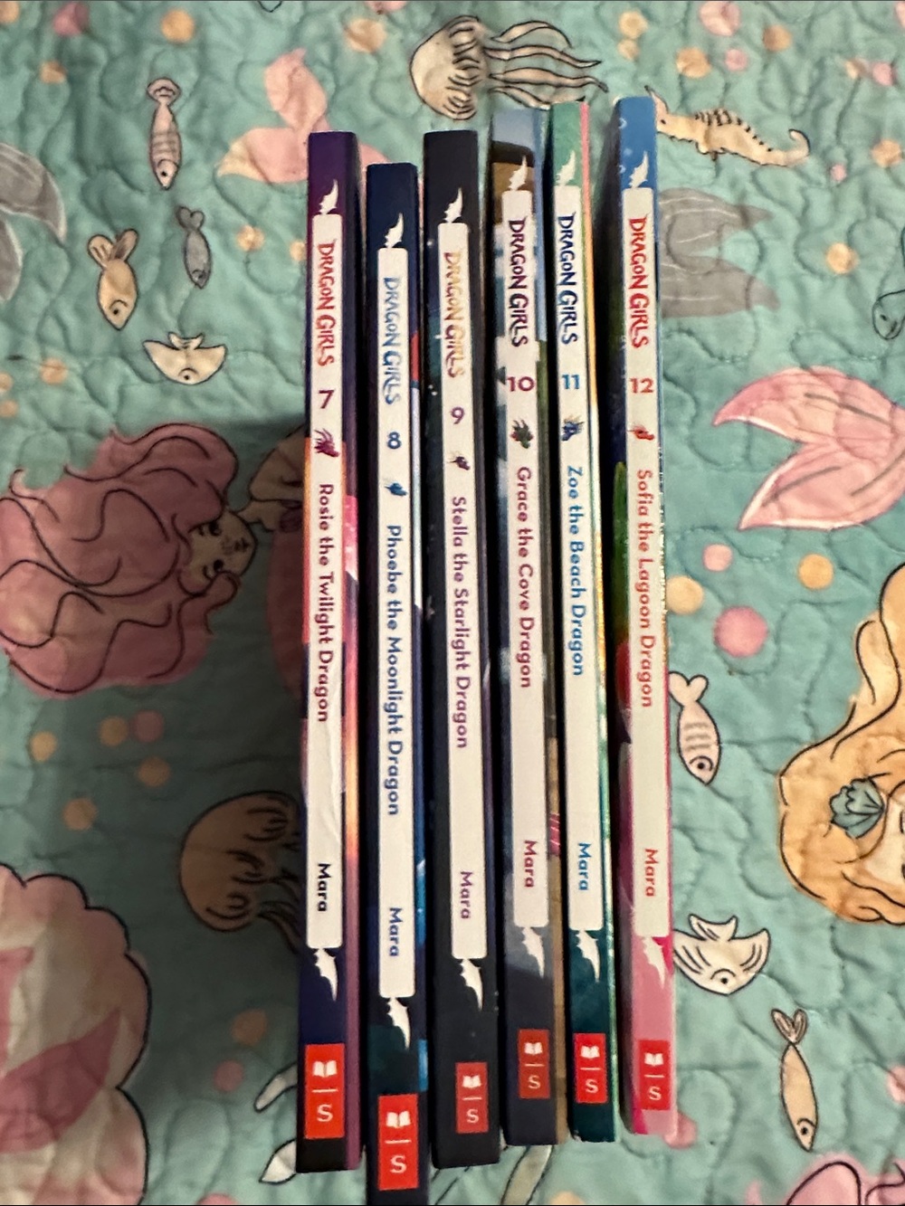 Scholastic Dragon Girls Book Set - books 7-12